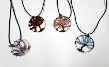 Stromčeky šťastia v prívesku